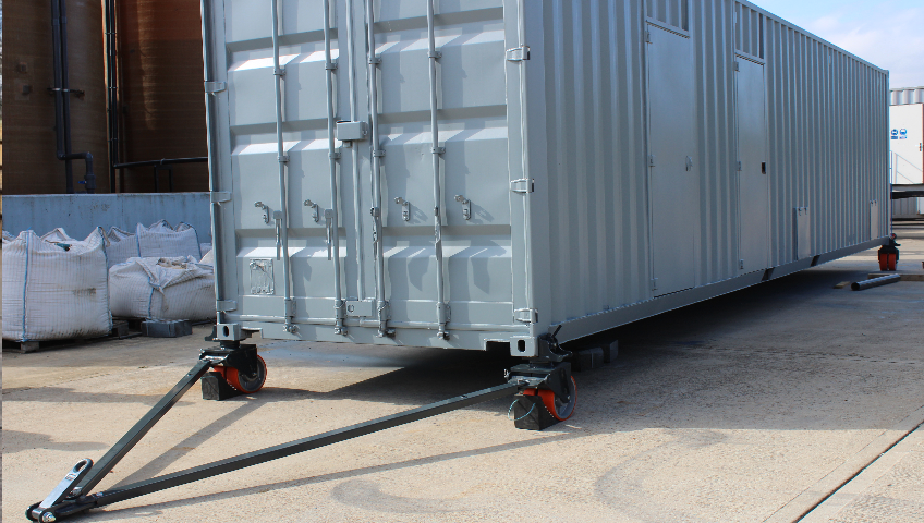 TOWING BAR CONTAINER CASTERS | ISO Container Castors